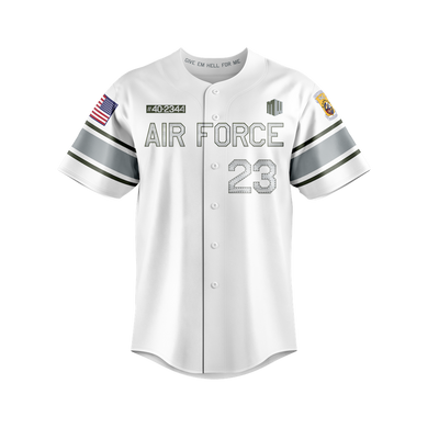 USAFA BASEBALL ON FIELD AUTHENTIC DOOLITTLE RAIDER JERSEY