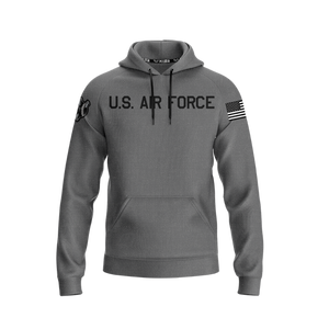 USAFA BASEBALL ON FIELD AUTHENTIC GREY FLEECE LINED HOODIE