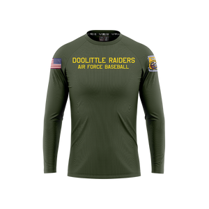 DOOLITTLE RAIDERS ON FIELD AUTHENTIC PERFORMANCE LONG SLEEVE TEE