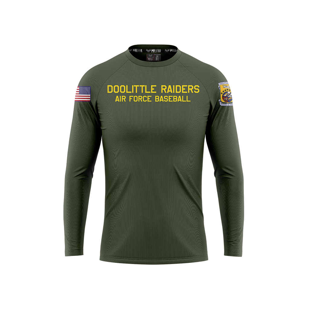 DOOLITTLE RAIDERS ON FIELD AUTHENTIC PERFORMANCE LONG SLEEVE TEE