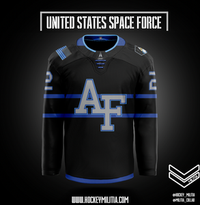 SPACE FORCE ON ICE AUTHENTIC JERSEY