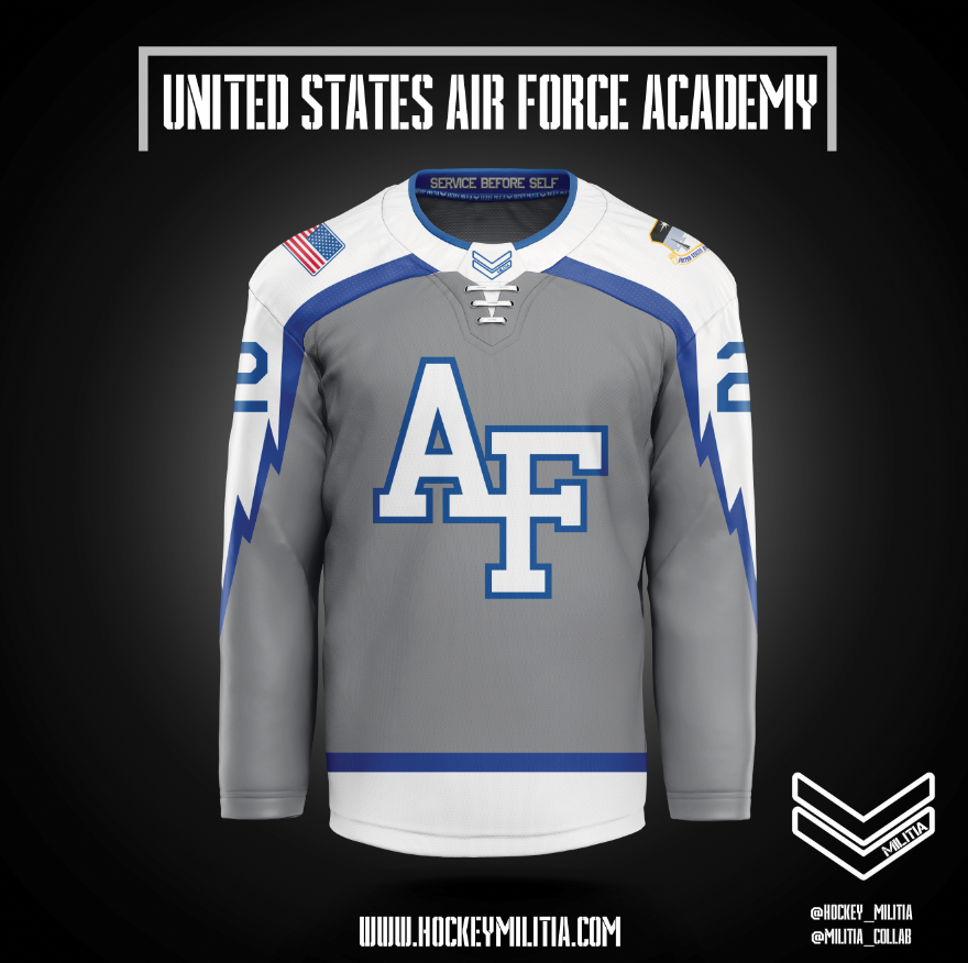 GREY BOLT ALTERNATE ON ICE AUTHENTIC JERSEY